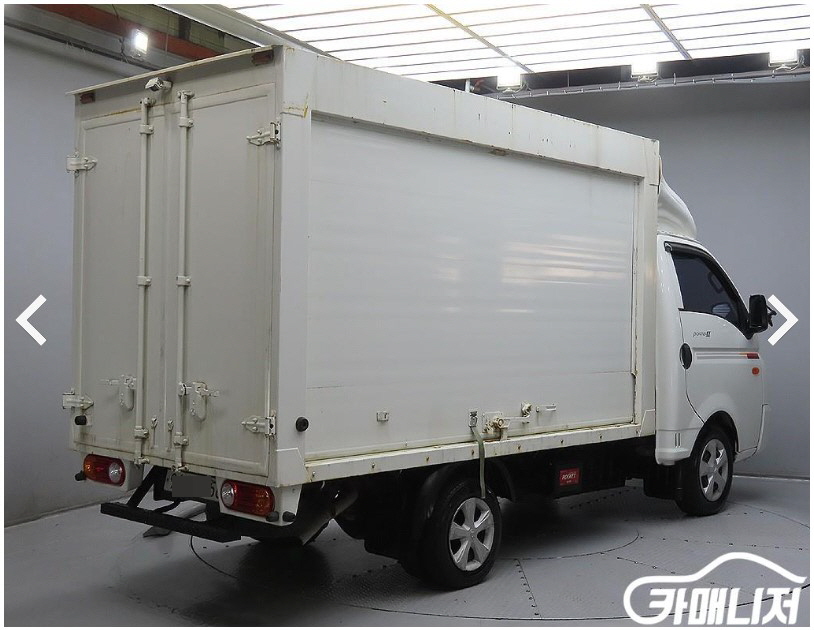 포터2 내장탑 박스 도어 상태 실물