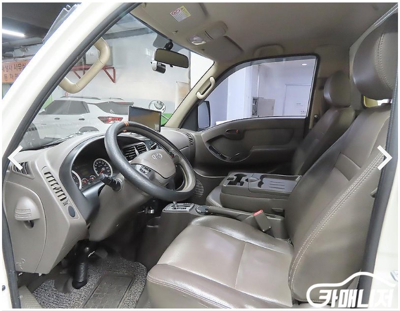 포터2 오토 운전석 실내 컨디션 실물