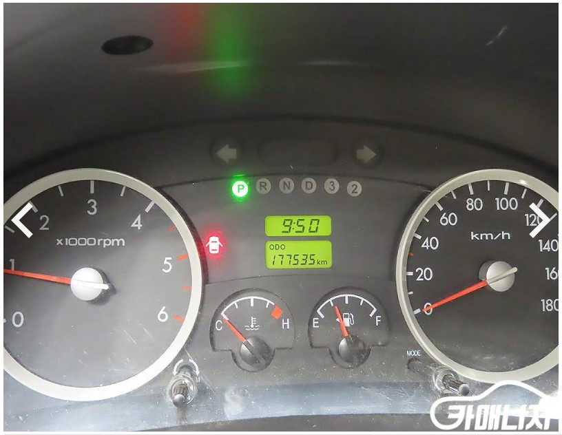 포터2 내장탑 중고 주행거리 177533km 실물