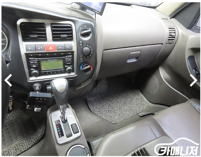 포터2 오토 운전석 실내 센터페시아 상태 실물