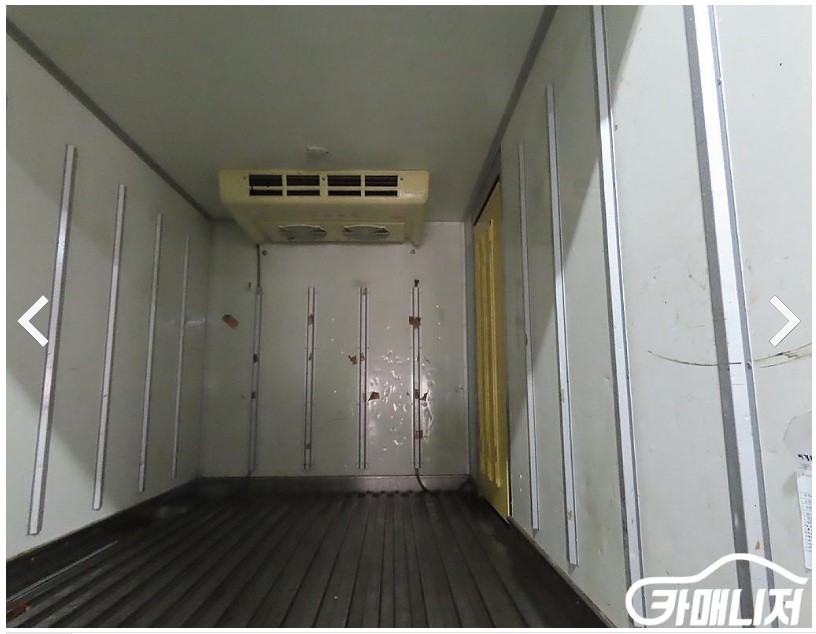 봉고3 냉동탑 적재함 내부 단열 상태 실물